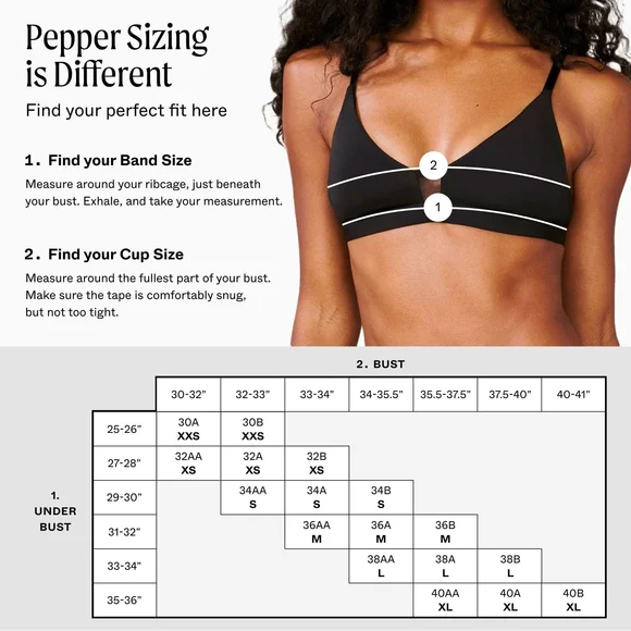 Black Triangle Bralette - Picture 7 of 7